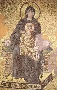 unknow artist On the throne of the Virgin Mary with Child Germany oil painting artist